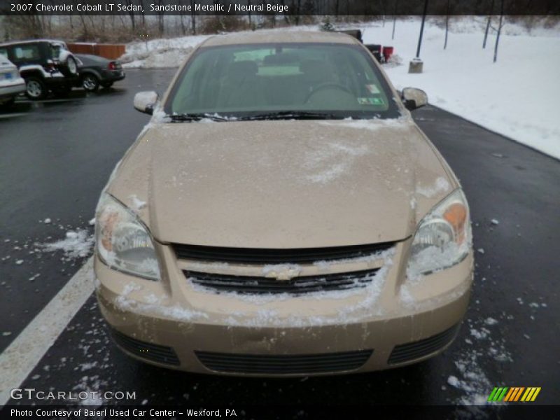 Sandstone Metallic / Neutral Beige 2007 Chevrolet Cobalt LT Sedan