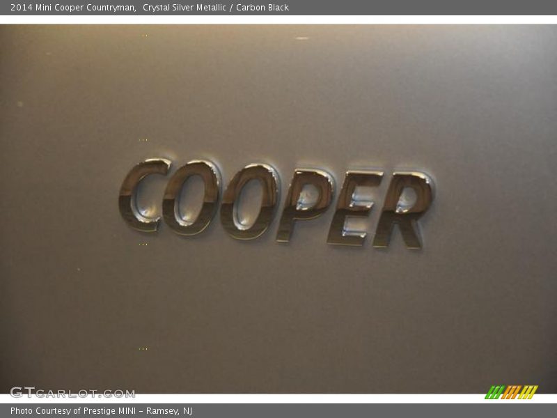 Crystal Silver Metallic / Carbon Black 2014 Mini Cooper Countryman