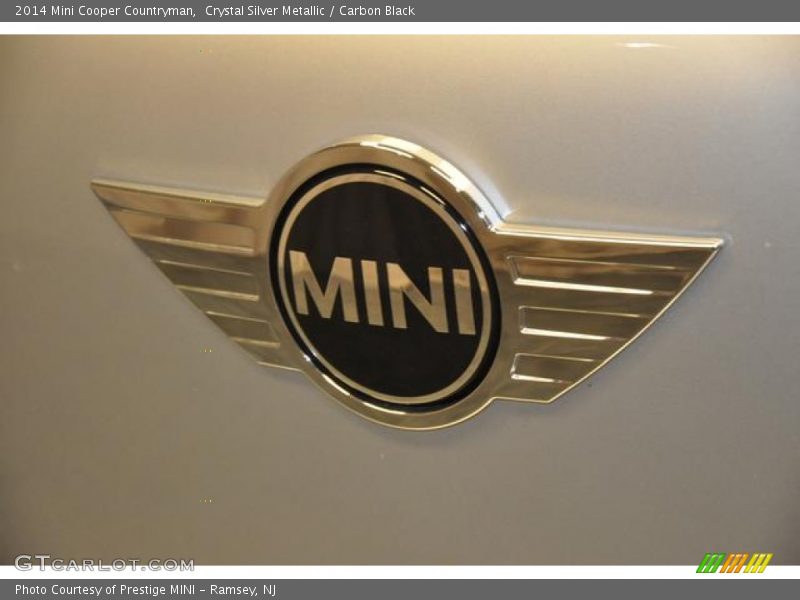 Crystal Silver Metallic / Carbon Black 2014 Mini Cooper Countryman