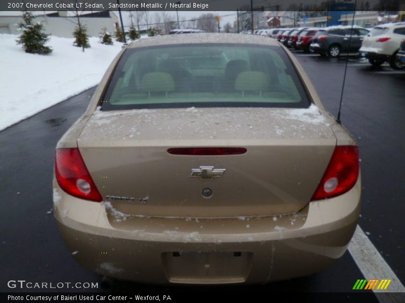 Sandstone Metallic / Neutral Beige 2007 Chevrolet Cobalt LT Sedan