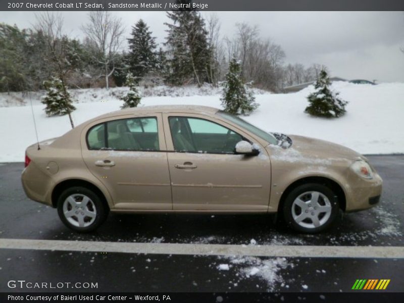 Sandstone Metallic / Neutral Beige 2007 Chevrolet Cobalt LT Sedan