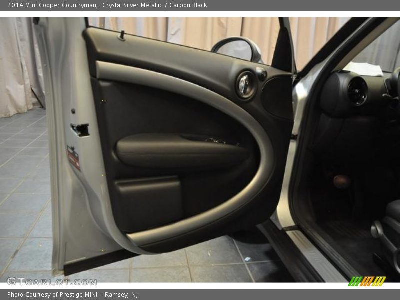 Crystal Silver Metallic / Carbon Black 2014 Mini Cooper Countryman