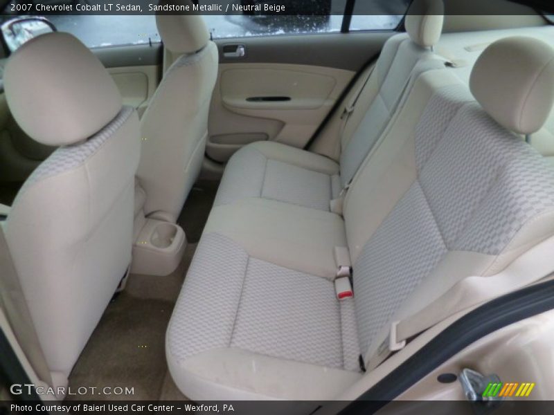 Sandstone Metallic / Neutral Beige 2007 Chevrolet Cobalt LT Sedan