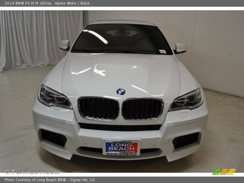Alpine White / Black 2014 BMW X6 M M xDrive