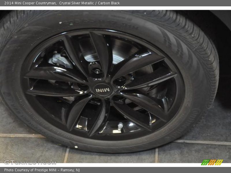 Crystal Silver Metallic / Carbon Black 2014 Mini Cooper Countryman