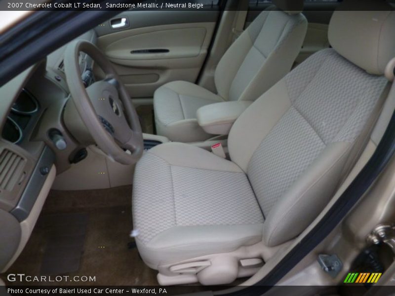 Sandstone Metallic / Neutral Beige 2007 Chevrolet Cobalt LT Sedan