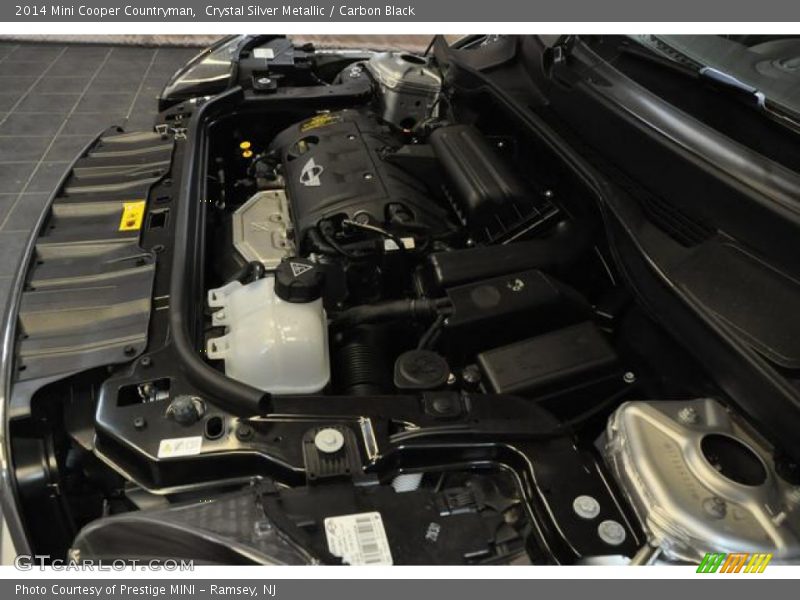 Crystal Silver Metallic / Carbon Black 2014 Mini Cooper Countryman