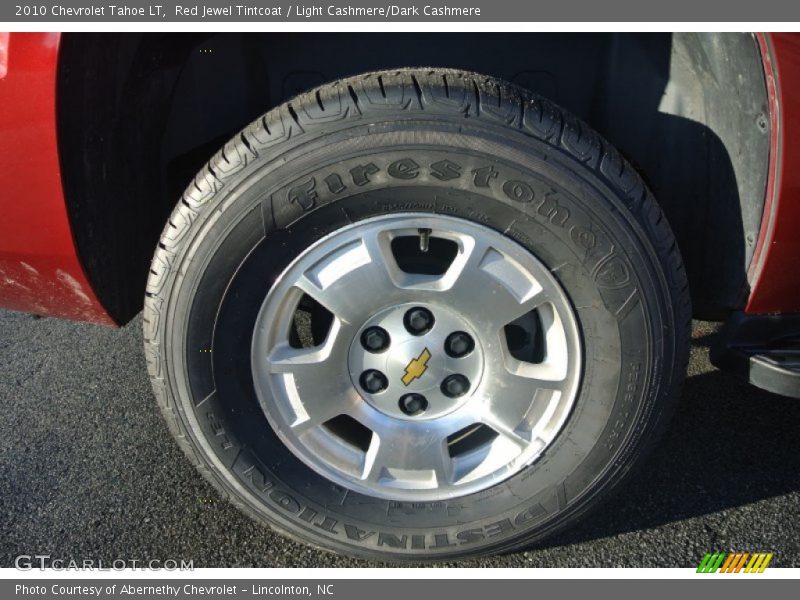 Red Jewel Tintcoat / Light Cashmere/Dark Cashmere 2010 Chevrolet Tahoe LT