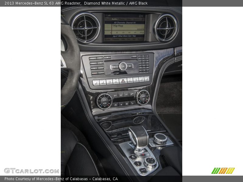 Controls of 2013 SL 63 AMG Roadster