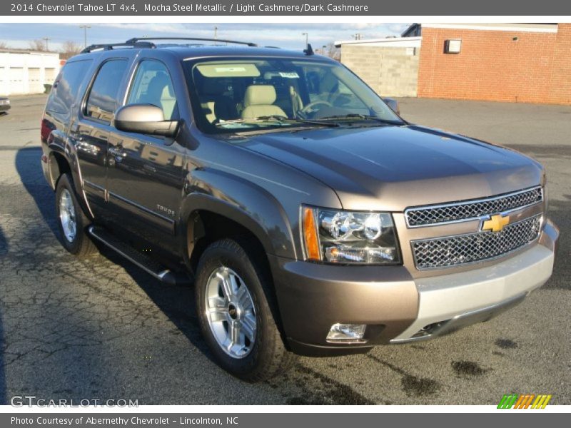 Mocha Steel Metallic / Light Cashmere/Dark Cashmere 2014 Chevrolet Tahoe LT 4x4