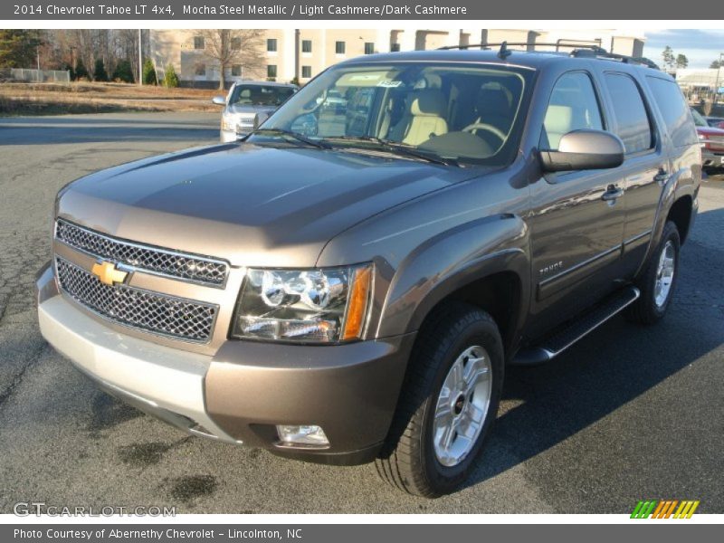 Mocha Steel Metallic / Light Cashmere/Dark Cashmere 2014 Chevrolet Tahoe LT 4x4