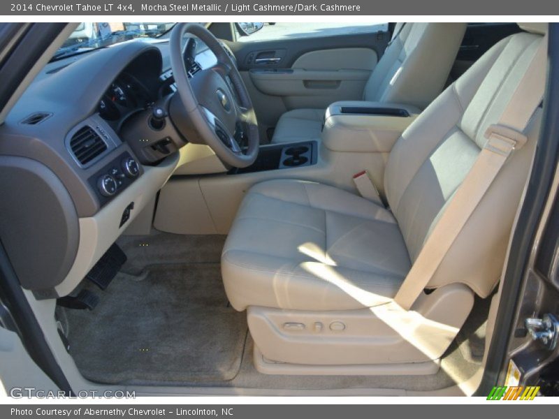 Mocha Steel Metallic / Light Cashmere/Dark Cashmere 2014 Chevrolet Tahoe LT 4x4