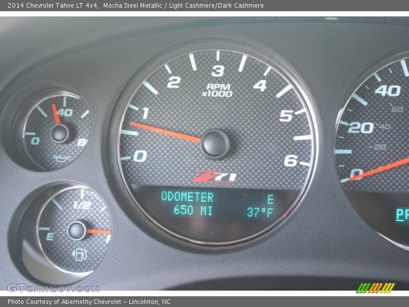 Mocha Steel Metallic / Light Cashmere/Dark Cashmere 2014 Chevrolet Tahoe LT 4x4