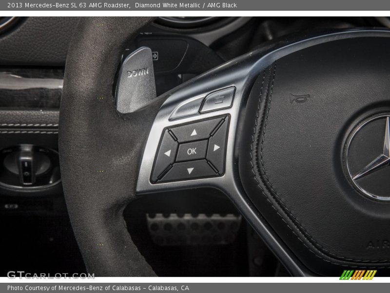 Controls of 2013 SL 63 AMG Roadster