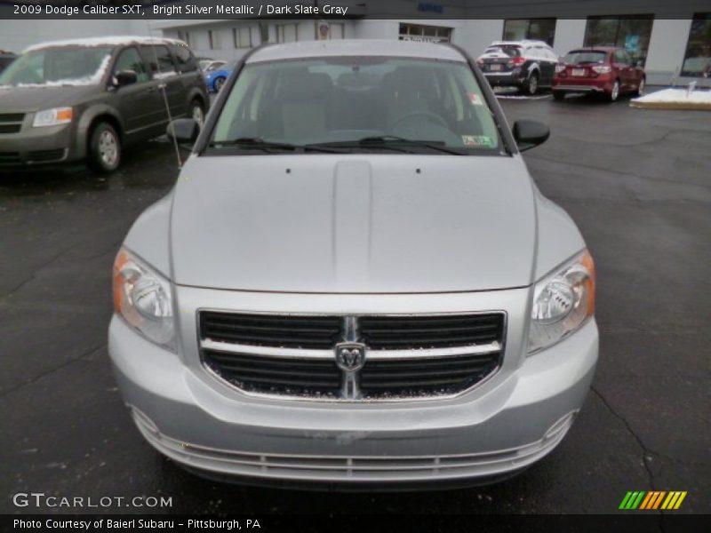 Bright Silver Metallic / Dark Slate Gray 2009 Dodge Caliber SXT