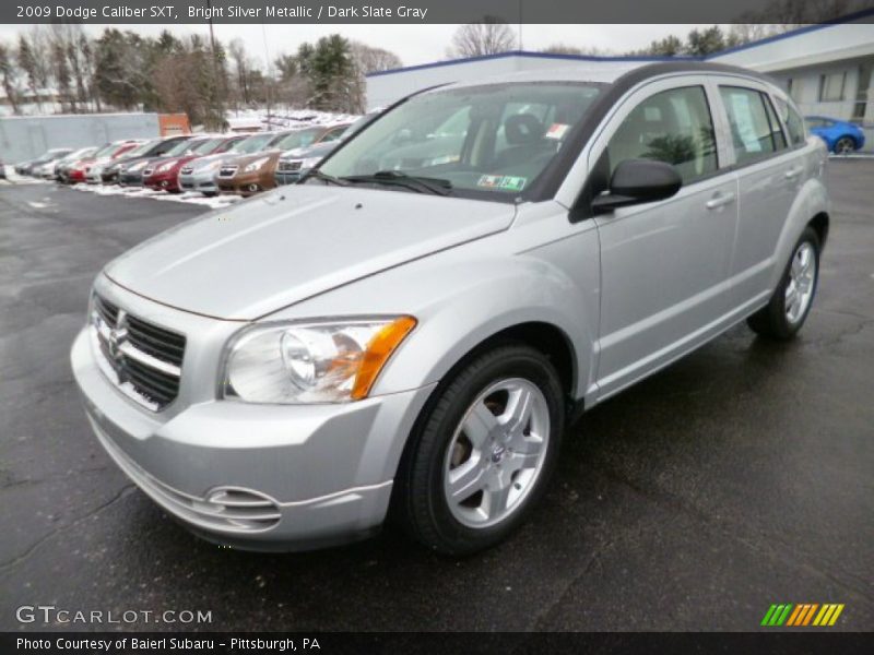 Bright Silver Metallic / Dark Slate Gray 2009 Dodge Caliber SXT
