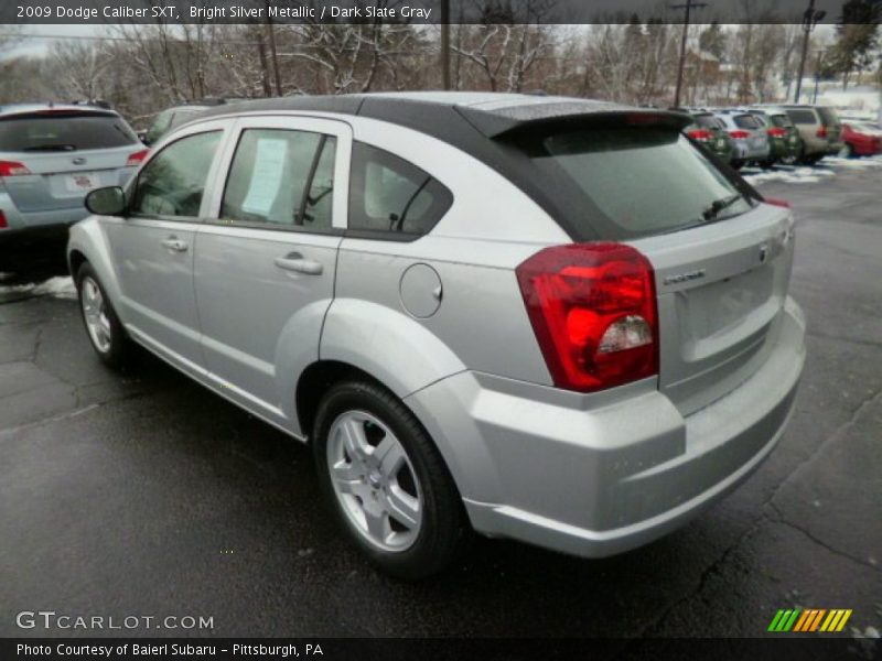 Bright Silver Metallic / Dark Slate Gray 2009 Dodge Caliber SXT