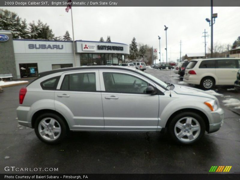 Bright Silver Metallic / Dark Slate Gray 2009 Dodge Caliber SXT