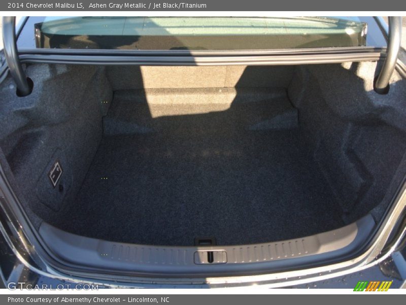 Ashen Gray Metallic / Jet Black/Titanium 2014 Chevrolet Malibu LS