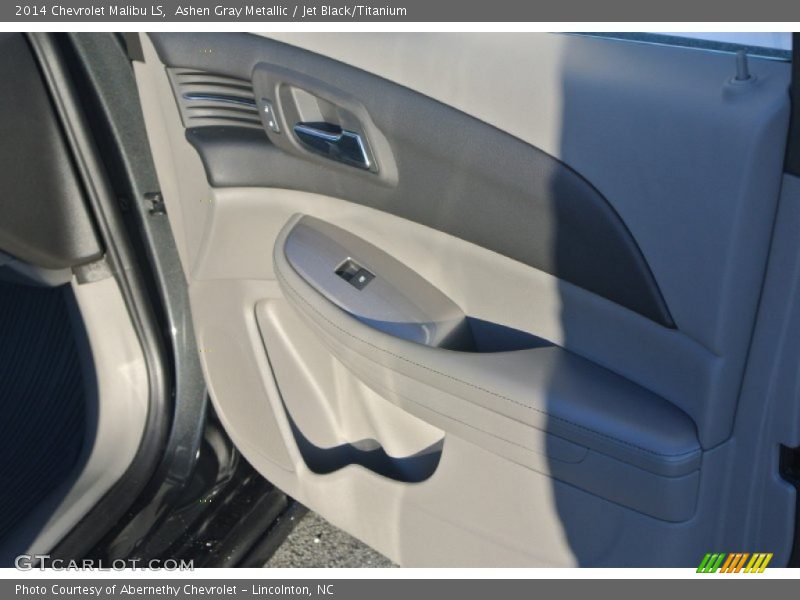 Ashen Gray Metallic / Jet Black/Titanium 2014 Chevrolet Malibu LS