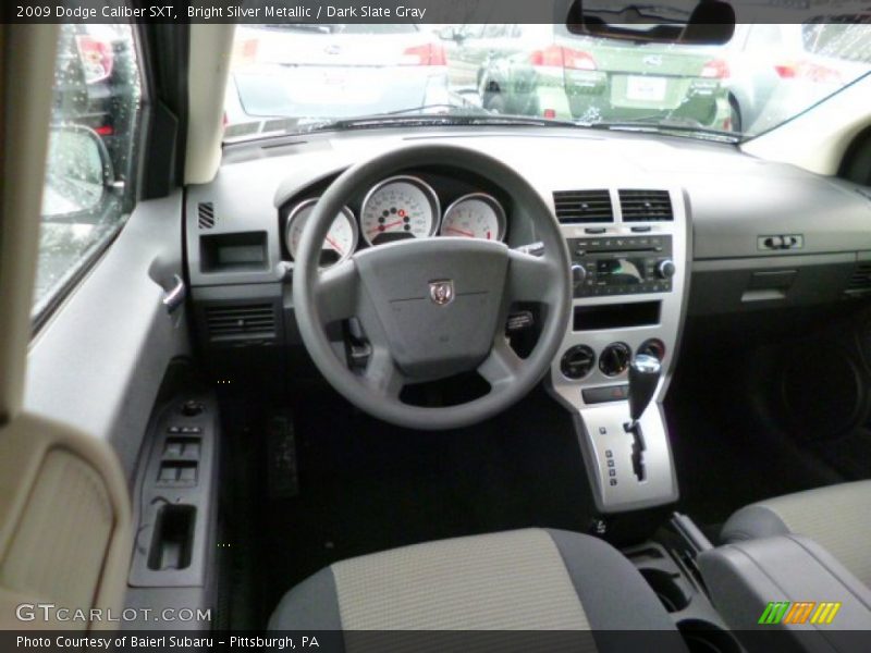 Bright Silver Metallic / Dark Slate Gray 2009 Dodge Caliber SXT