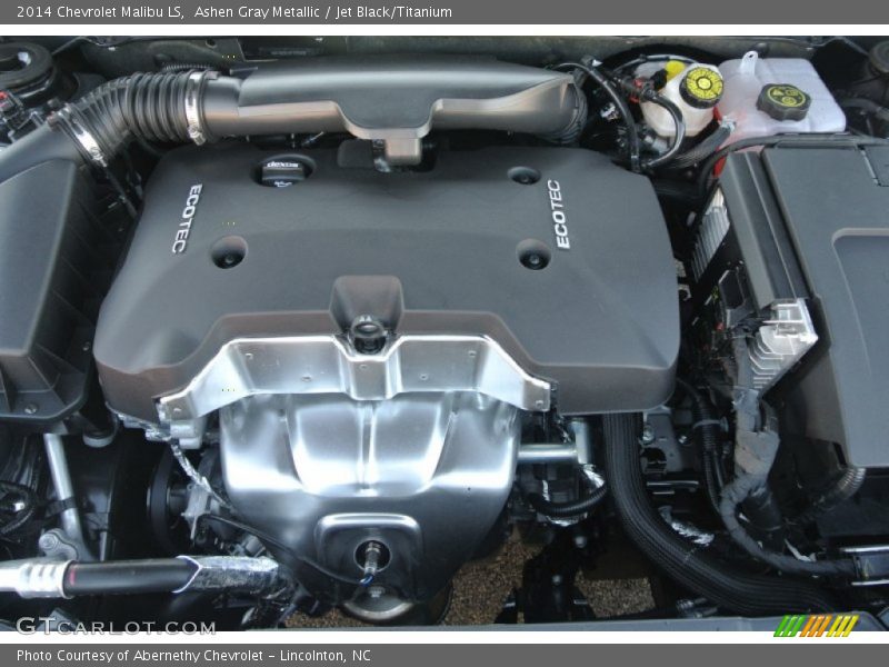 Ashen Gray Metallic / Jet Black/Titanium 2014 Chevrolet Malibu LS