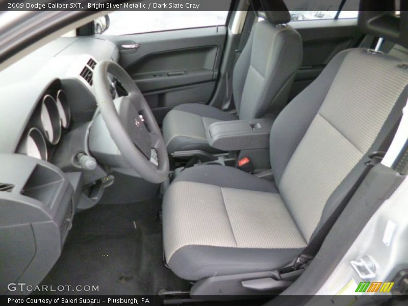 Bright Silver Metallic / Dark Slate Gray 2009 Dodge Caliber SXT