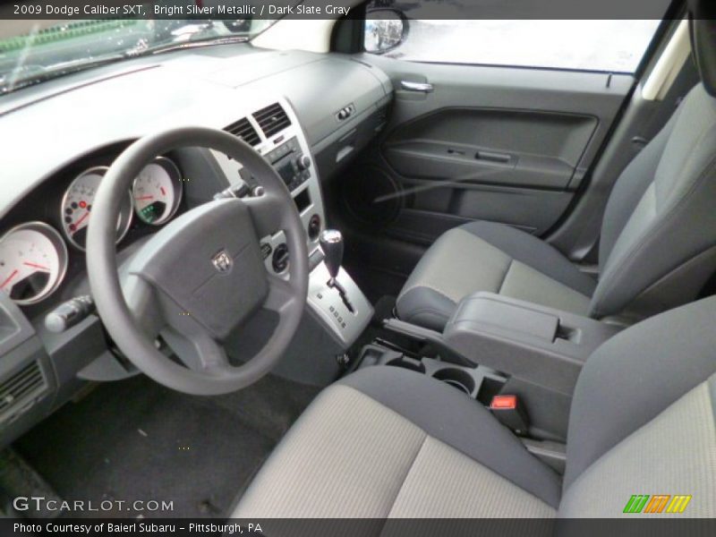 Bright Silver Metallic / Dark Slate Gray 2009 Dodge Caliber SXT