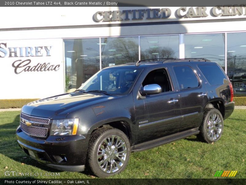 Black Granite Metallic / Ebony 2010 Chevrolet Tahoe LTZ 4x4