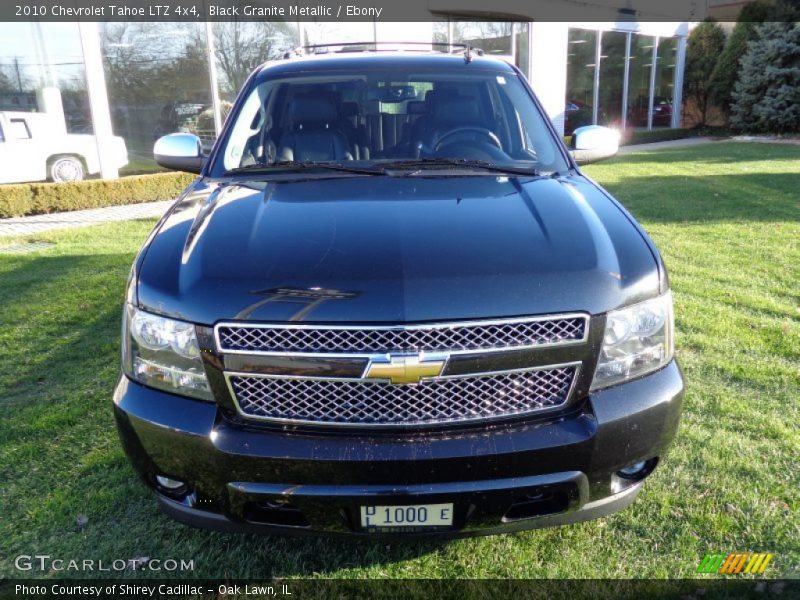 Black Granite Metallic / Ebony 2010 Chevrolet Tahoe LTZ 4x4