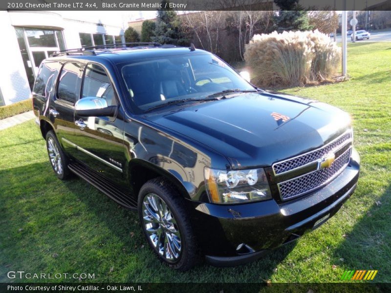 Black Granite Metallic / Ebony 2010 Chevrolet Tahoe LTZ 4x4