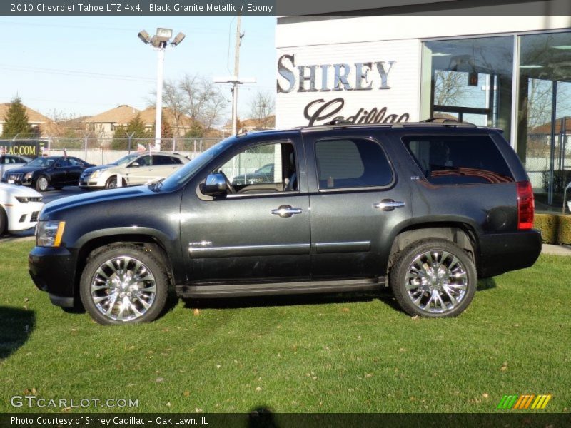 Black Granite Metallic / Ebony 2010 Chevrolet Tahoe LTZ 4x4