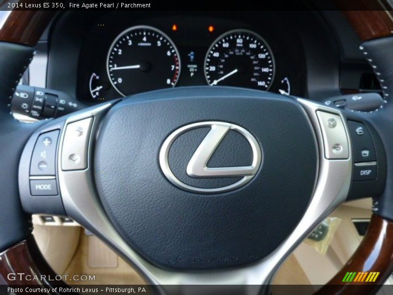 Fire Agate Pearl / Parchment 2014 Lexus ES 350
