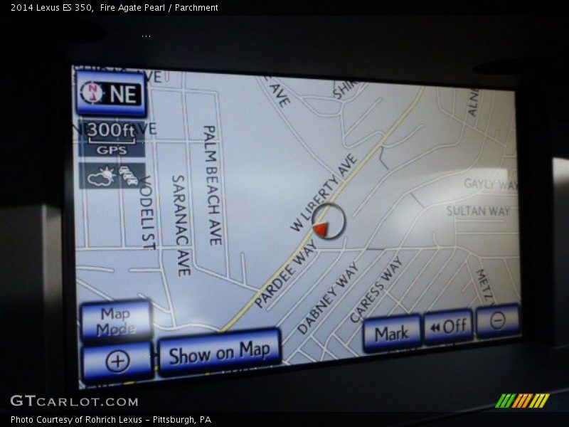 Fire Agate Pearl / Parchment 2014 Lexus ES 350