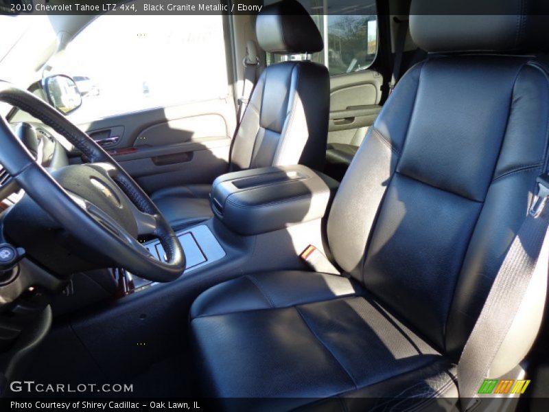 Black Granite Metallic / Ebony 2010 Chevrolet Tahoe LTZ 4x4