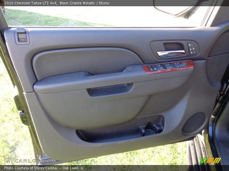 Black Granite Metallic / Ebony 2010 Chevrolet Tahoe LTZ 4x4