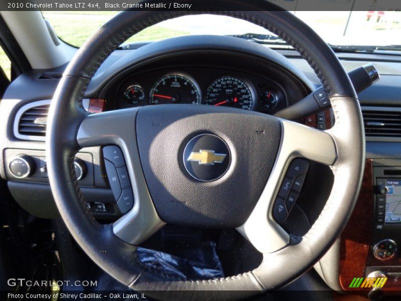 Black Granite Metallic / Ebony 2010 Chevrolet Tahoe LTZ 4x4