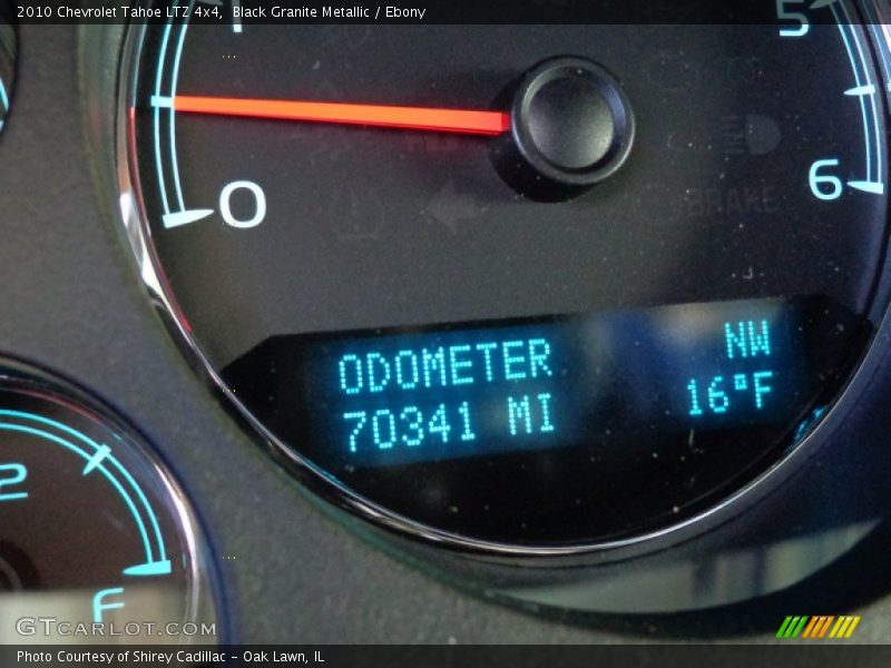 Black Granite Metallic / Ebony 2010 Chevrolet Tahoe LTZ 4x4
