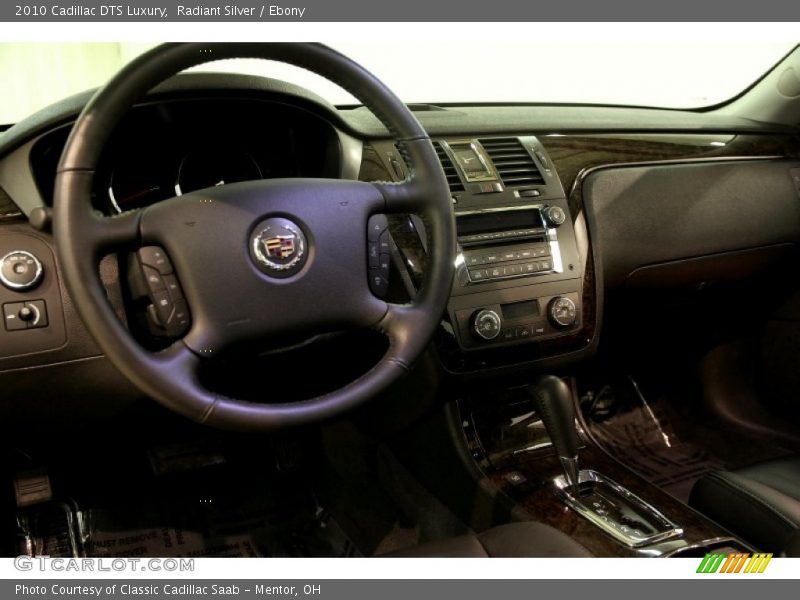 Dashboard of 2010 DTS Luxury