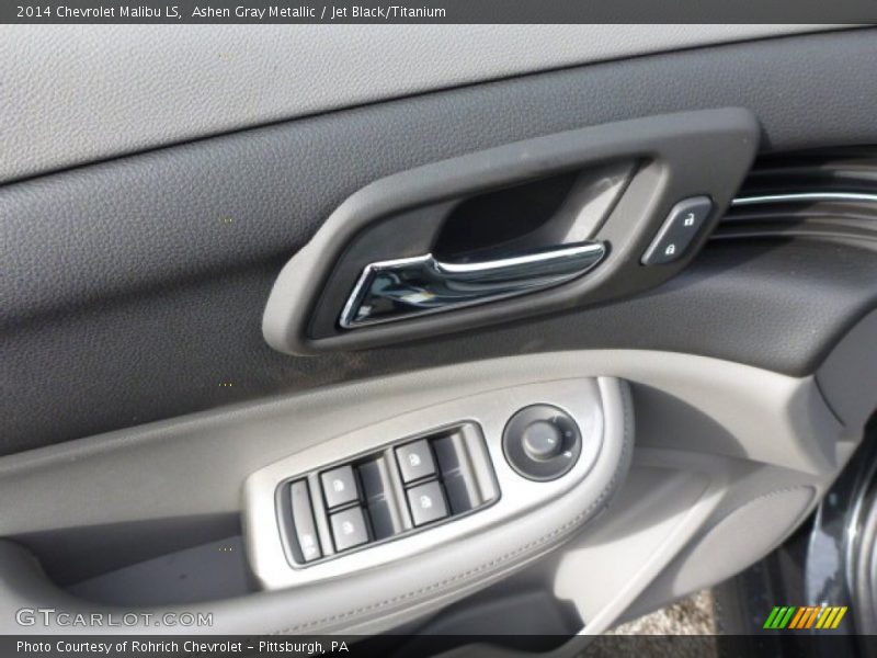 Ashen Gray Metallic / Jet Black/Titanium 2014 Chevrolet Malibu LS
