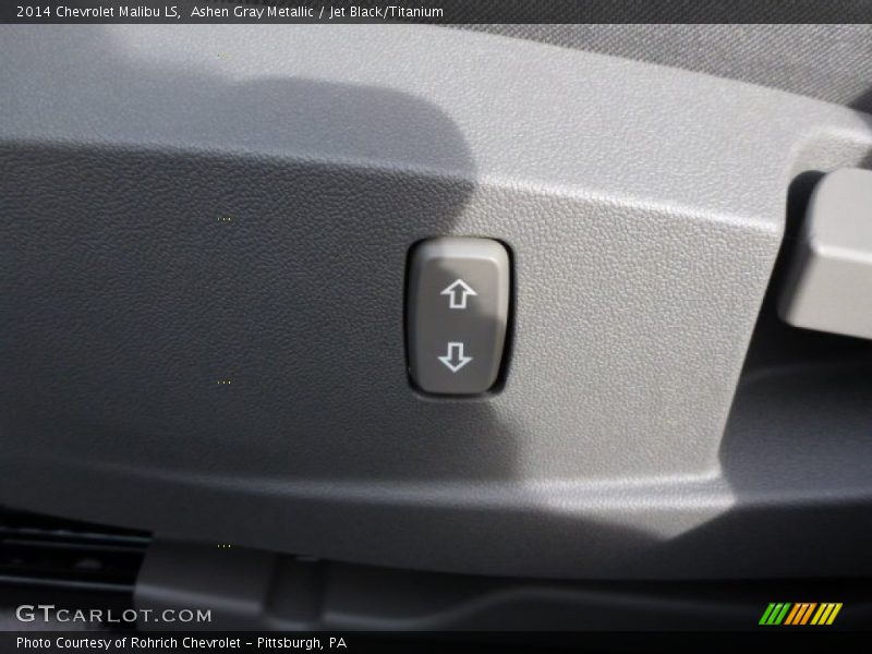 Ashen Gray Metallic / Jet Black/Titanium 2014 Chevrolet Malibu LS