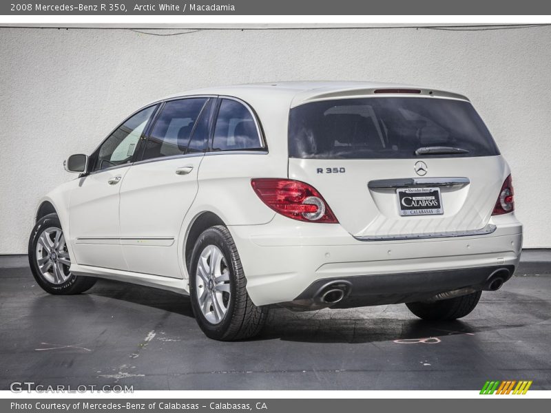 Arctic White / Macadamia 2008 Mercedes-Benz R 350
