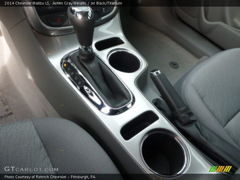 Ashen Gray Metallic / Jet Black/Titanium 2014 Chevrolet Malibu LS