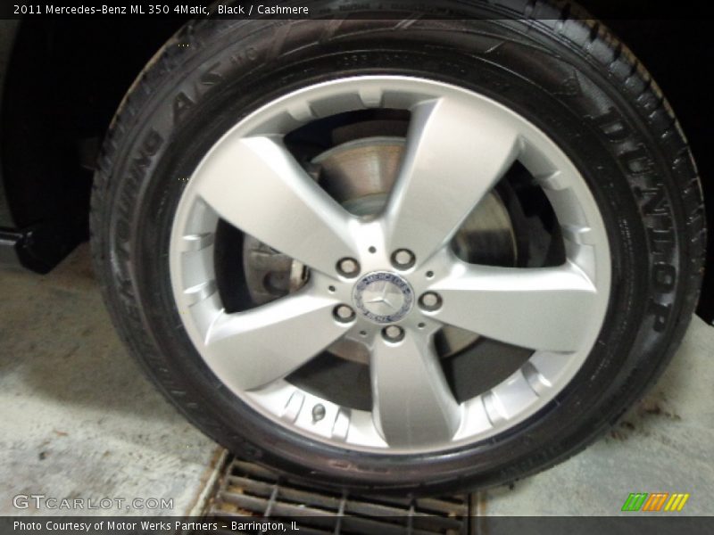 Black / Cashmere 2011 Mercedes-Benz ML 350 4Matic