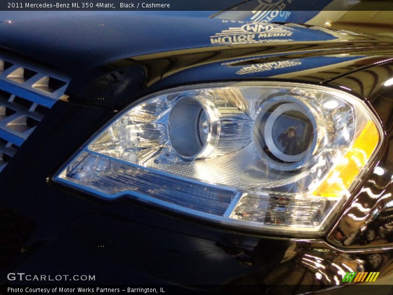 Black / Cashmere 2011 Mercedes-Benz ML 350 4Matic