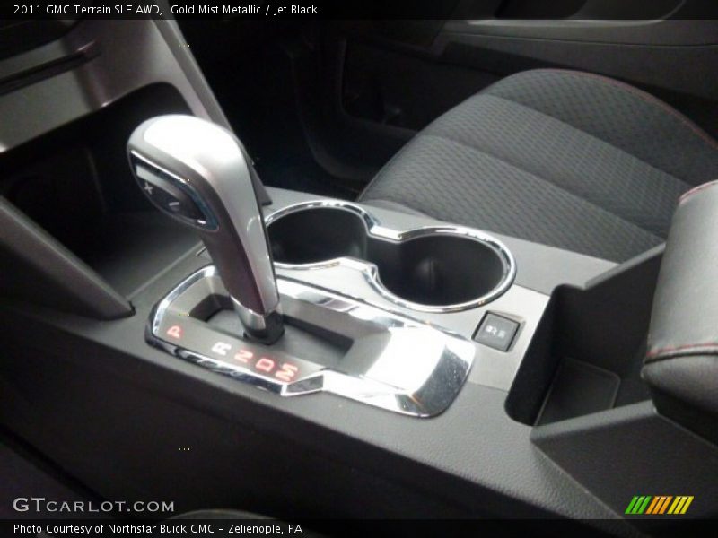 Gold Mist Metallic / Jet Black 2011 GMC Terrain SLE AWD