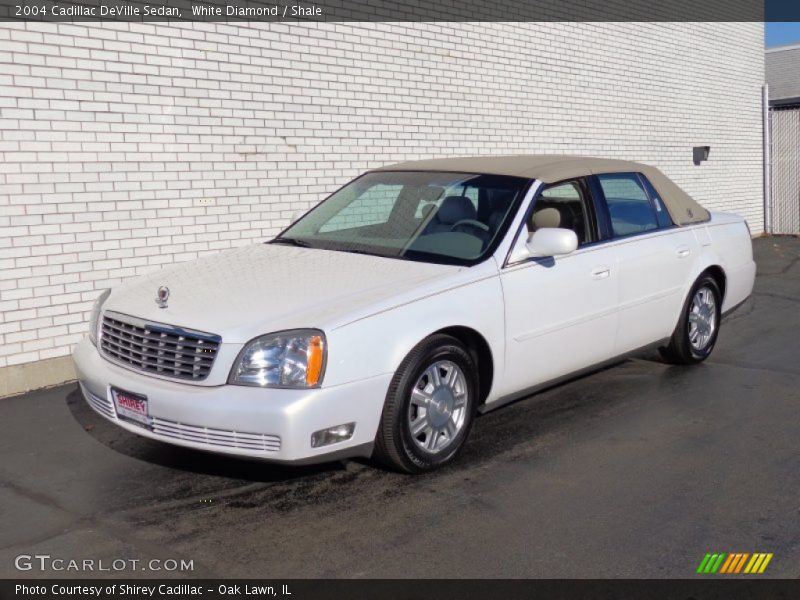 White Diamond / Shale 2004 Cadillac DeVille Sedan