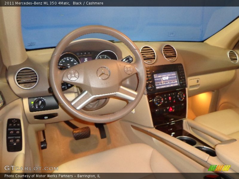 Black / Cashmere 2011 Mercedes-Benz ML 350 4Matic