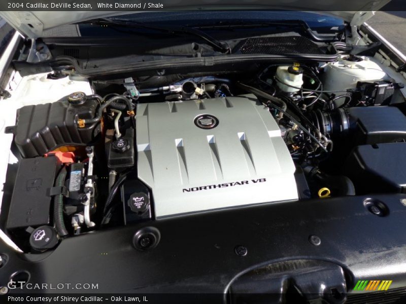 White Diamond / Shale 2004 Cadillac DeVille Sedan