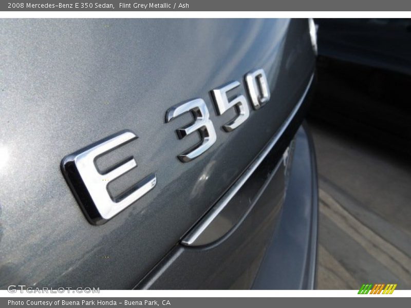 Flint Grey Metallic / Ash 2008 Mercedes-Benz E 350 Sedan